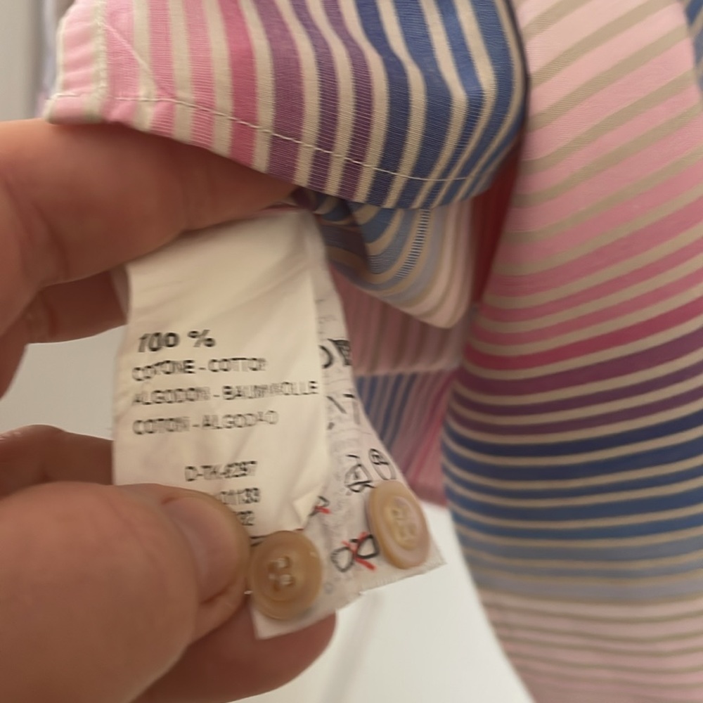 Ermenegildo Zegna Vertical Striped Shirt - Picture 6 of 8
